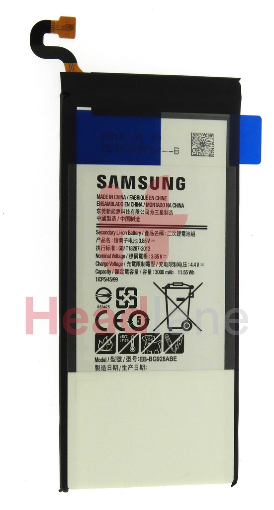 Samsung SM-G928F Galaxy S6 Edge+ 3000mAh Battery (No Box / Service Pack)
