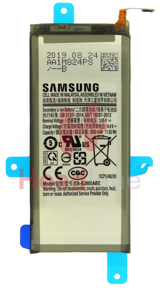 Samsung SM-J600 SM-A600 Galaxy J6 A6 (2018) EB-BJ800ABE 3000mAh Internal Battery (No Box / Service Pack)