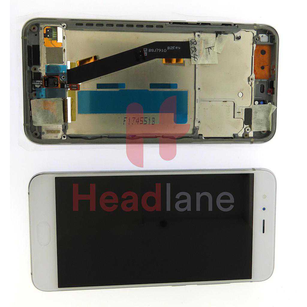 Xiaomi Mi 6 LCD Display / Screen + Touch - White