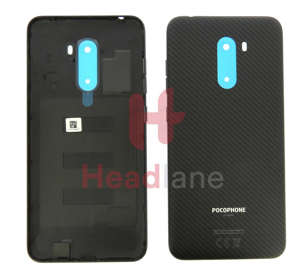 Xiaomi Pocophone F1 Back / Battery Cover - Kevlar Black