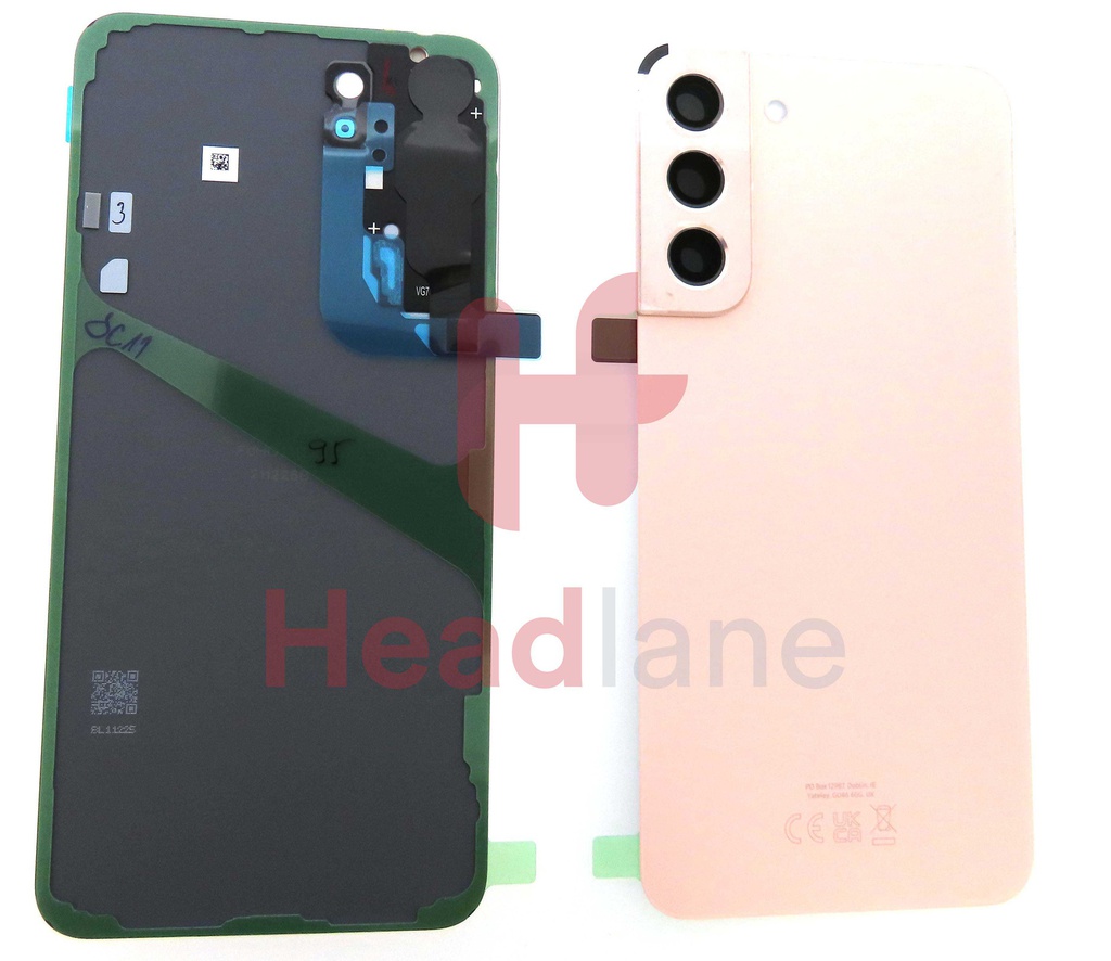 Samsung SM-S906 Galaxy S22+ / Plus Back / Battery Cover - Pink Gold