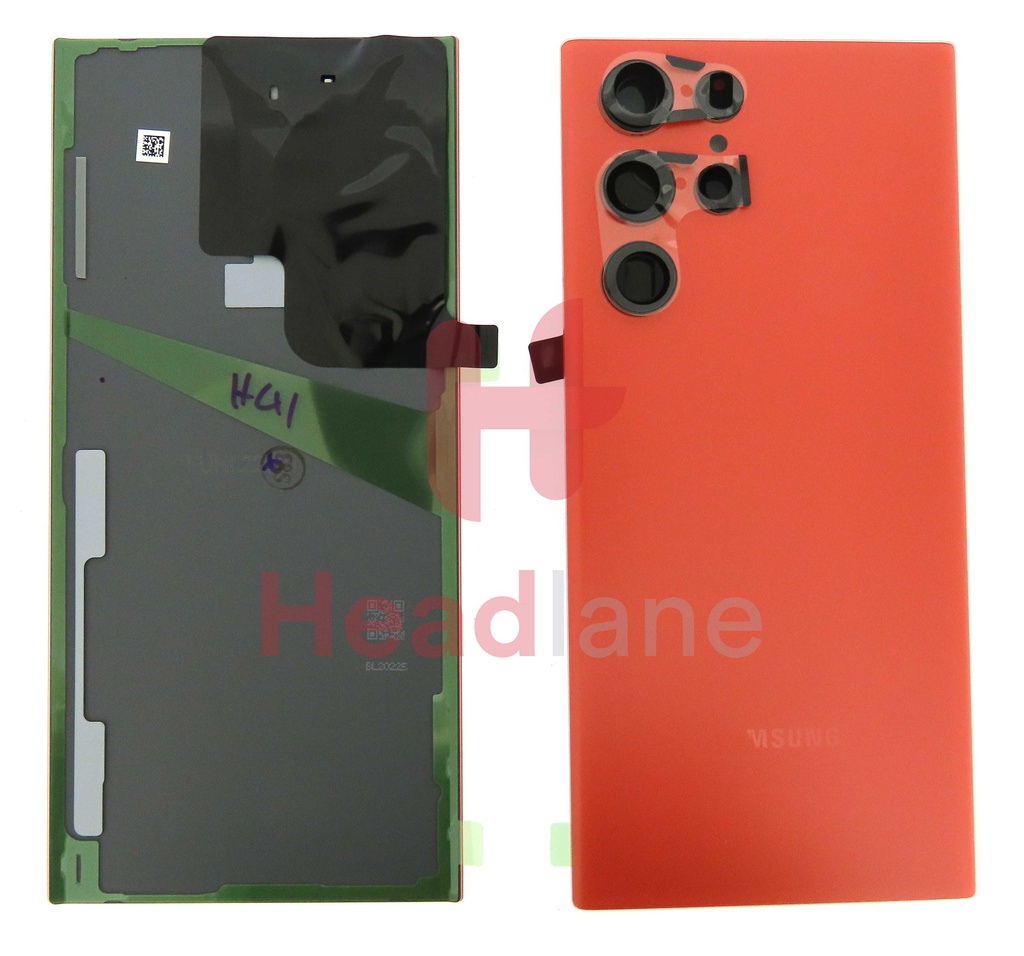 Samsung SM-S908 Galaxy S22 Ultra Back / Battery Cover - Red