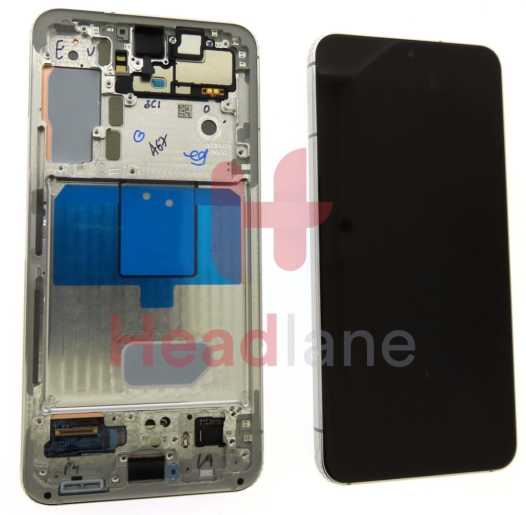 Samsung SM-S901 Galaxy S22 LCD Display / Screen + Touch - Phantom White
