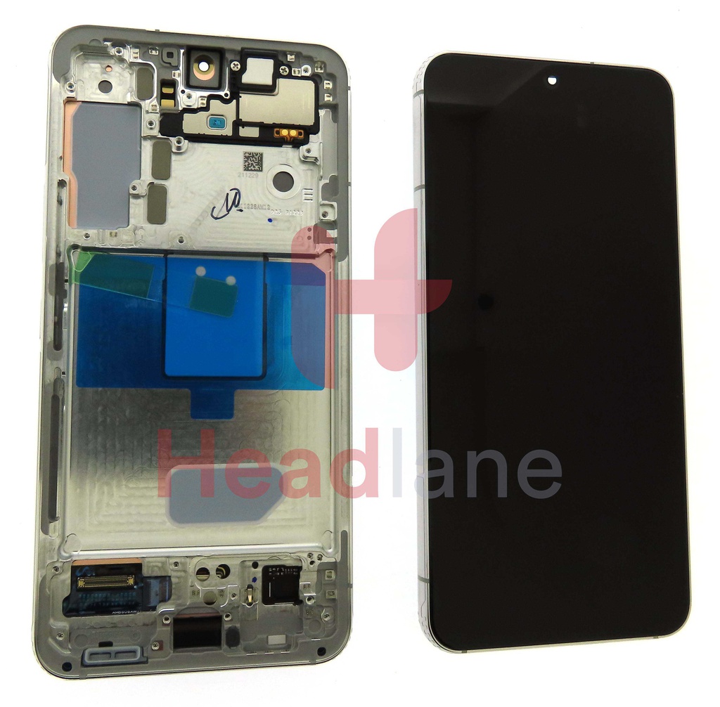Samsung SM-S901 Galaxy S22 LCD Display / Screen + Touch - Phantom White