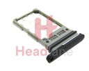 Samsung SM-S901 S906 Galaxy S22 / S22+ / Plus SIM Card Tray (Dual SIM) - Phantom Black
