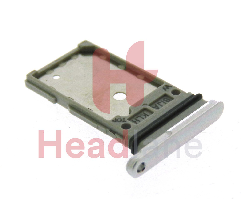 Samsung SM-S901 S906 Galaxy S22 / S22+ / Plus SIM Card Tray (Dual SIM) - Phantom White