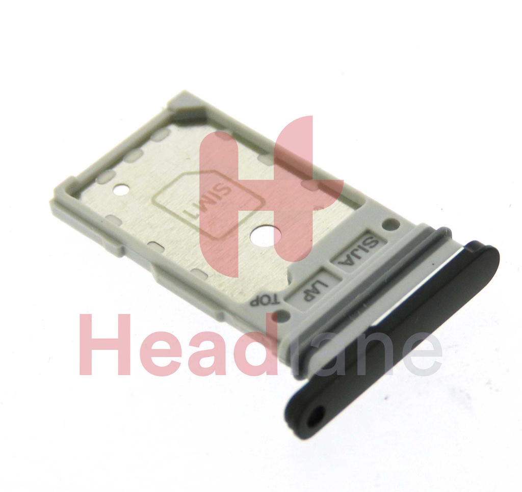 Samsung SM-S901 S906 Galaxy S22 / S22+ / Plus SIM Card Tray (Dual SIM) - Graphite
