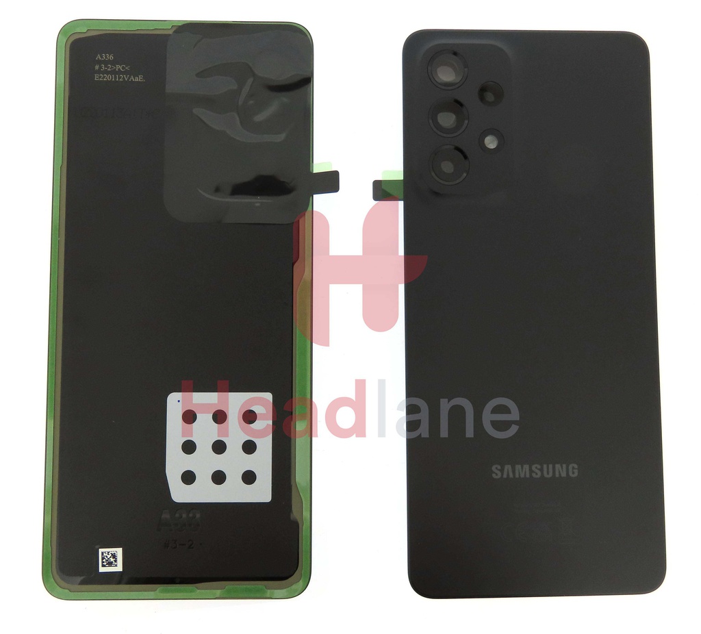 Samsung SM-A336 Galaxy A33 5G Back / Battery Cover - Black