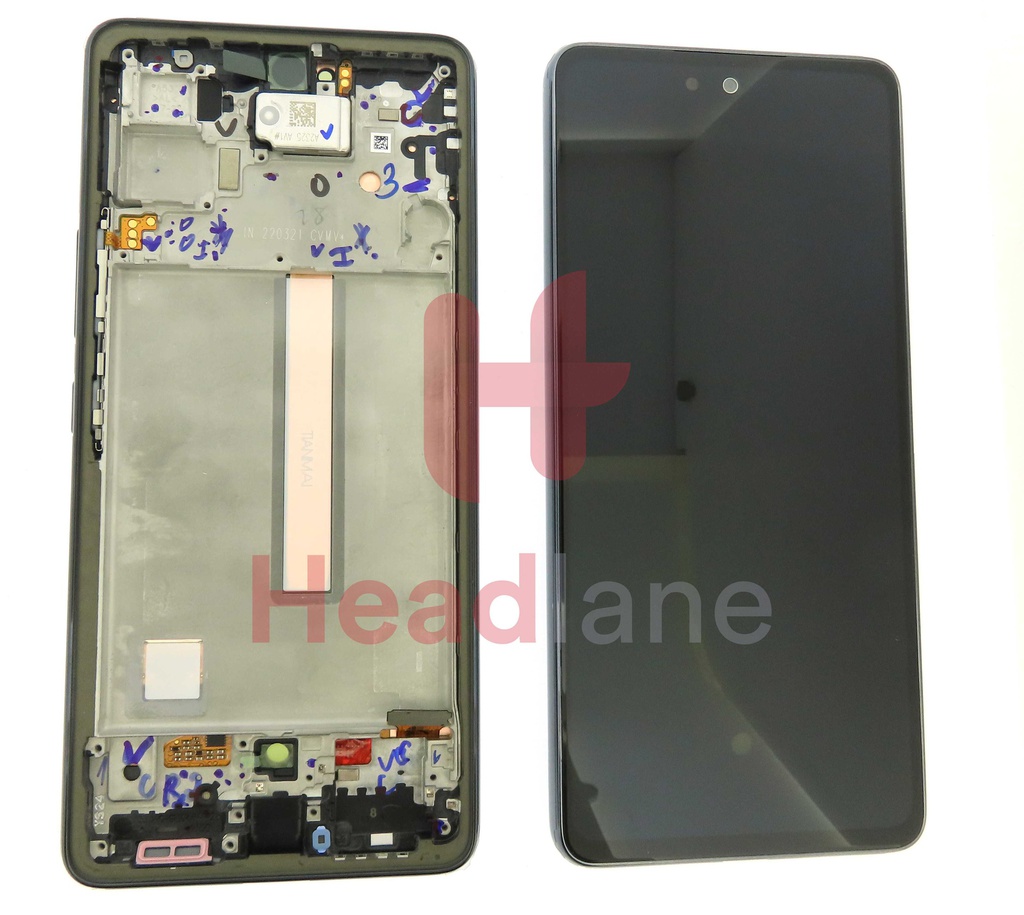 Samsung SM-A536 Galaxy A53 5G LCD Display / Screen + Touch - Black