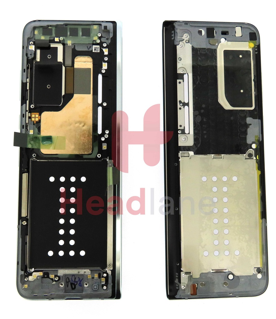 Samsung SM-F907 Galaxy Fold 5G Front Cover / Frame - Silver