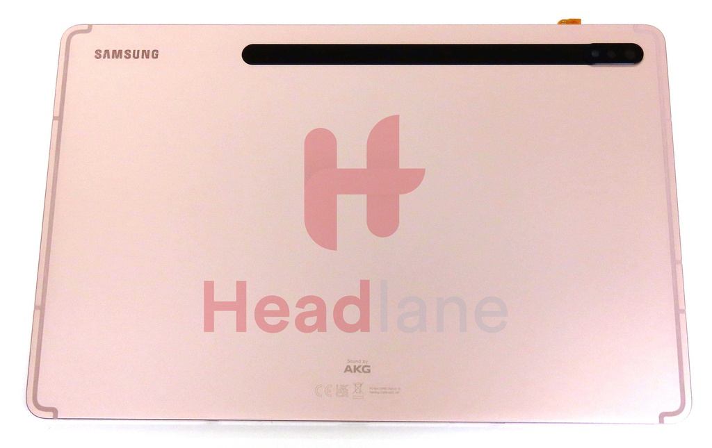 Samsung SM-X800 X806 Galaxy Tab S8+ / 5G Back / Battery Cover - Pink Gold