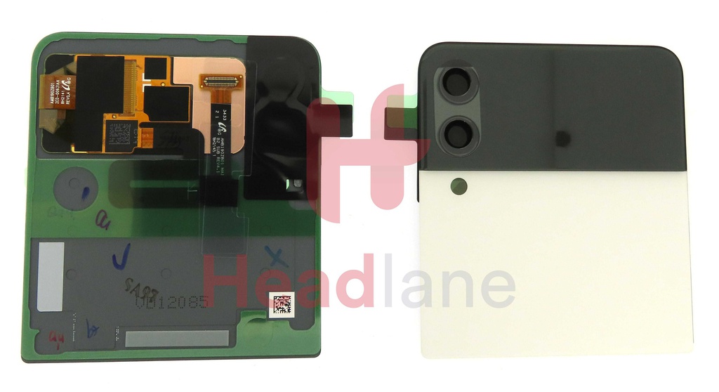 Samsung SM-F711 Galaxy Z Flip3 5G Outer LCD Display / Screen - Bespoke White