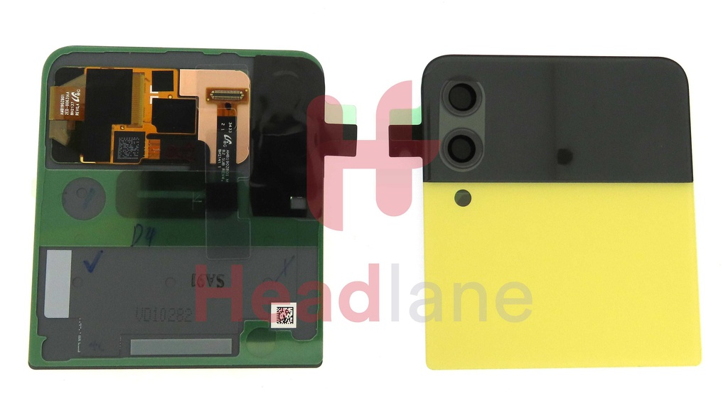 Samsung SM-F711 Galaxy Z Flip3 5G Outer LCD Display / Screen - Bespoke Yellow