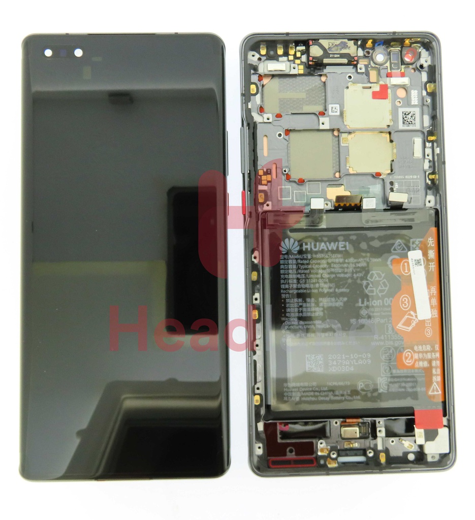 Huawei Mate 40 Pro LCD Display / Screen + Touch + Battery - Black