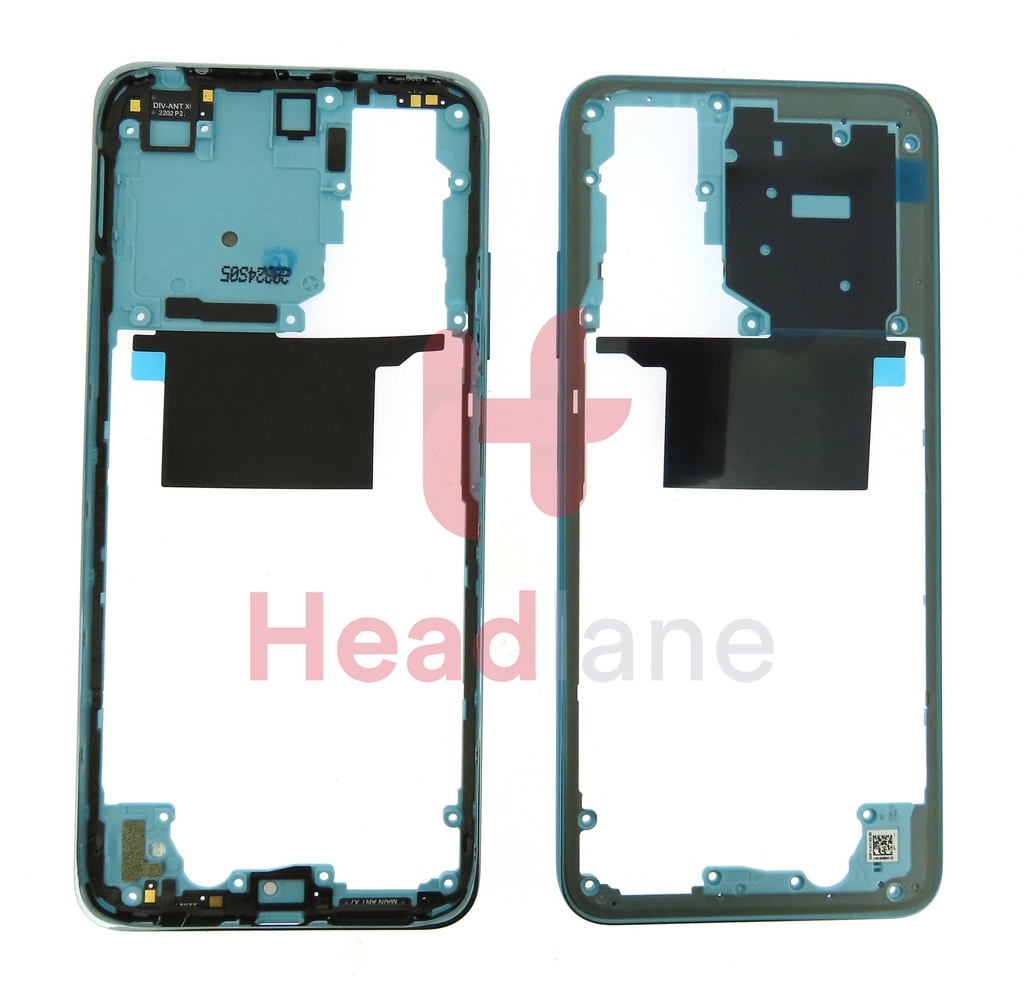 Xiaomi Redmi Note 11 Middle Cover / Chassis - Light Blue