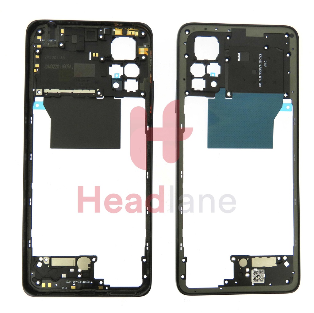 Xiaomi Redmi Note 11 Pro Middle Cover / Chassis - Black