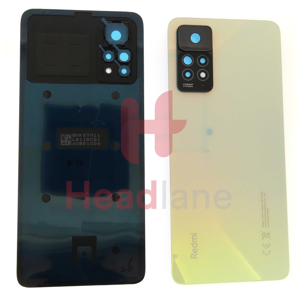 Xiaomi Redmi Note 11 Pro Back / Battery Cover - Blue
