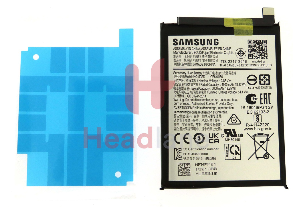 Samsung SM-A025 A035 Galaxy A02s A03 Internal Battery HQ-50S