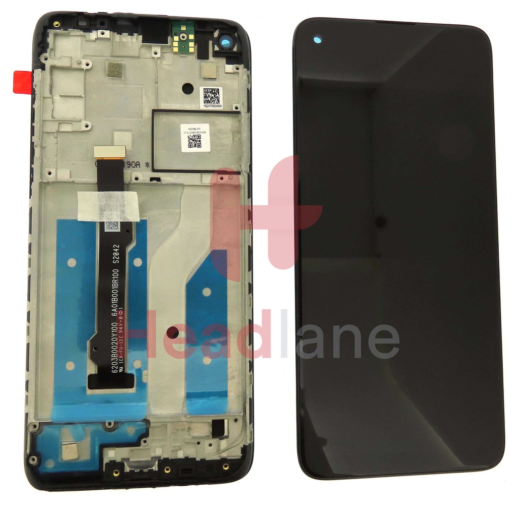 Motorola XT2045 Moto G8 LCD Display / Screen + Touch - Black