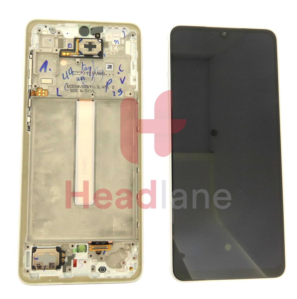 Samsung SM-A336 Galaxy A33 5G LCD Display / Screen + Touch - White