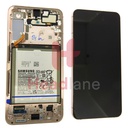 Samsung SM-S906 Galaxy S22+ / Plus LCD Display / Screen + Touch + Battery - Pink Gold