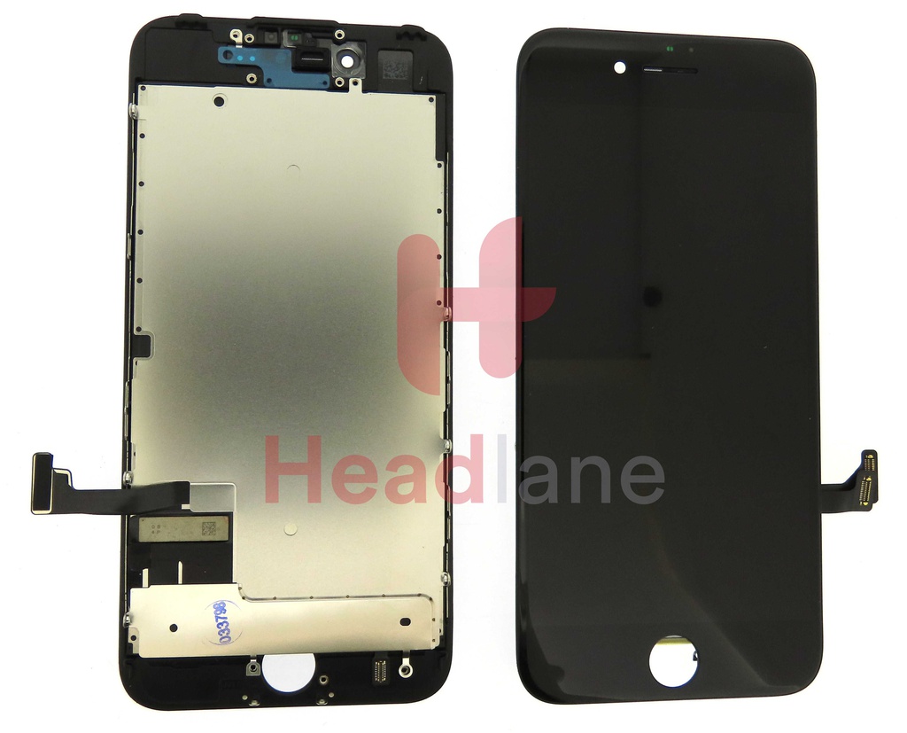 Apple iPhone 7 LCD Display / Screen (FOG) - Black (ZY)