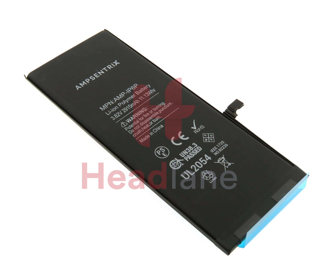Apple iPhone 6 Plus Compatible Replacement Battery (AmpSentrix)