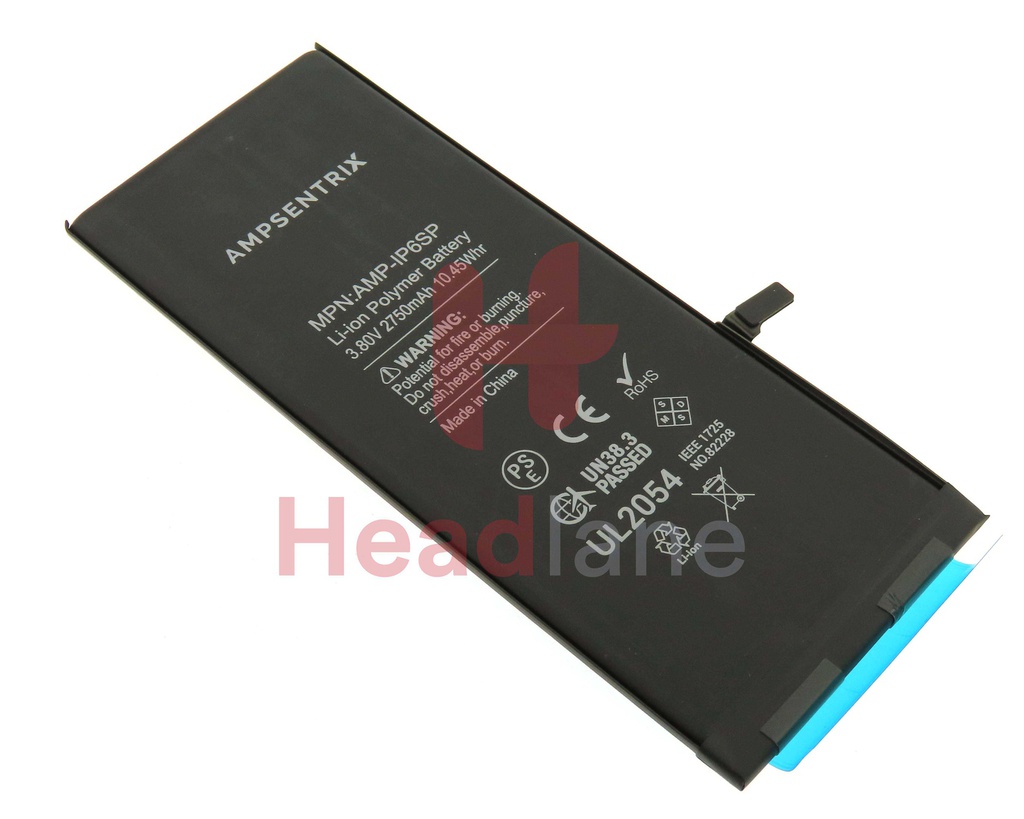 Apple iPhone 6S Plus Compatible Replacement Battery (AmpSentrix)