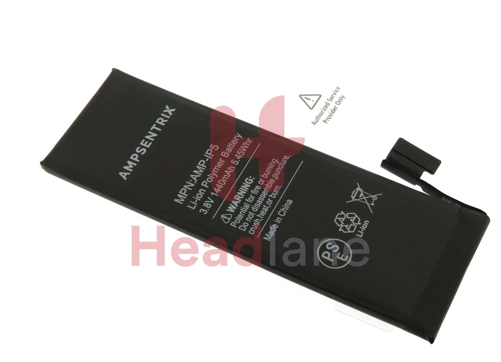 Apple iPhone 5 Compatible Replacement Battery (AmpSentrix)