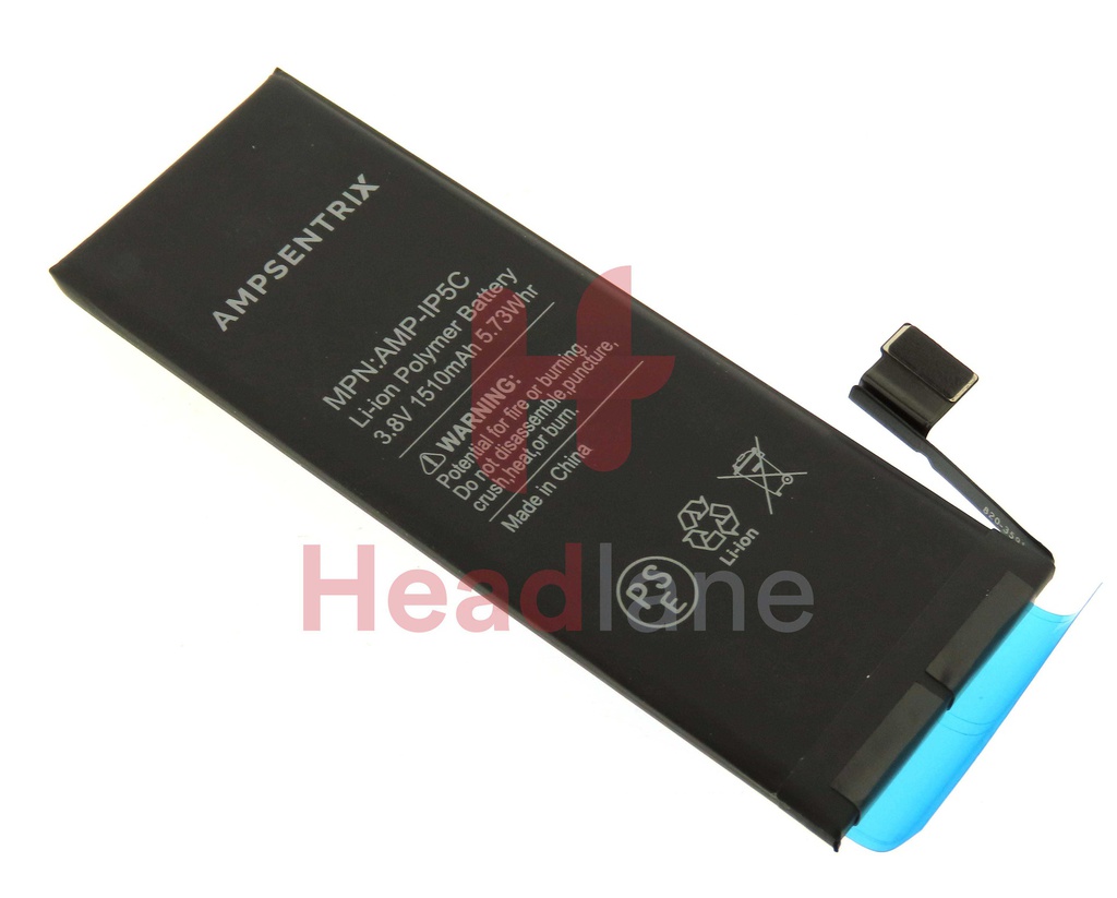 Apple iPhone 5C Compatible Replacement Battery (AmpSentrix)