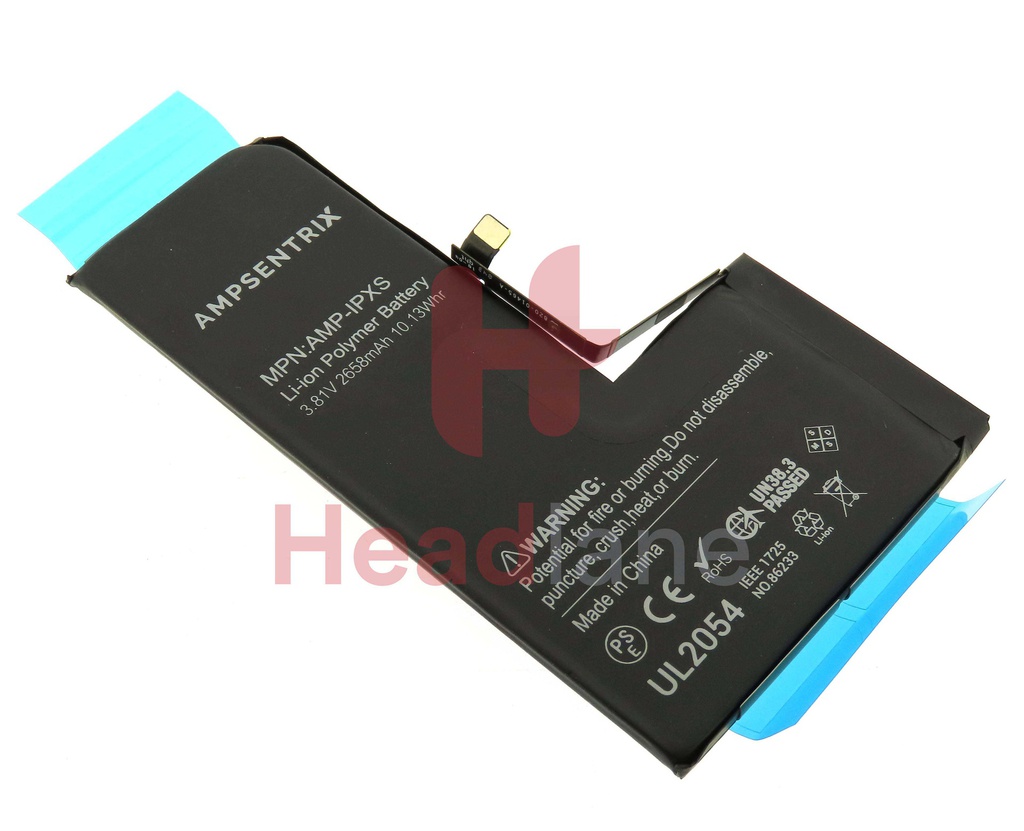 Apple iPhone XS Max Compatible Replacement Battery (AmpSentrix)