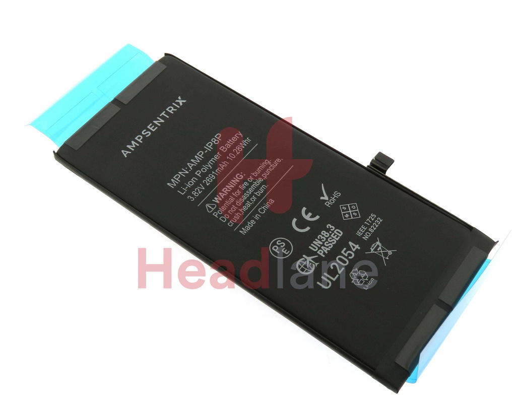Apple iPhone 8 Plus Compatible Replacement Battery (AmpSentrix)