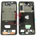 Samsung SM-G996 Galaxy S21+ 5G Front Cover / Display Frame - Phantom Black