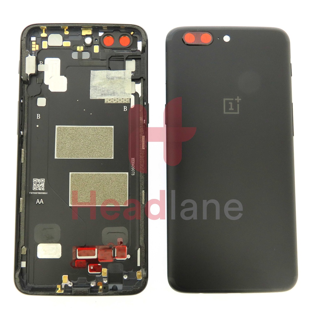 OnePlus 5 Back / Battery Cover - Black