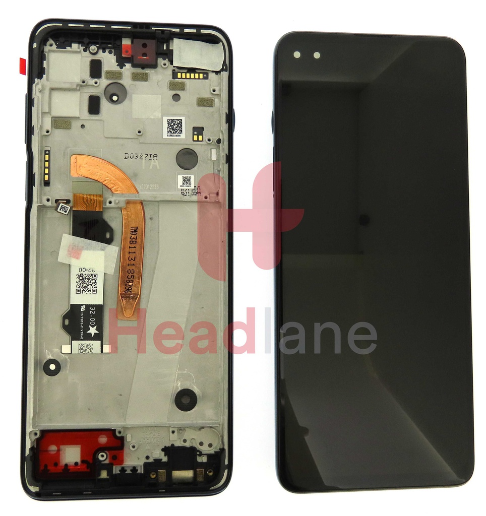 Motorola XT2125 Moto G100 LCD Display / Screen + Touch - Grey