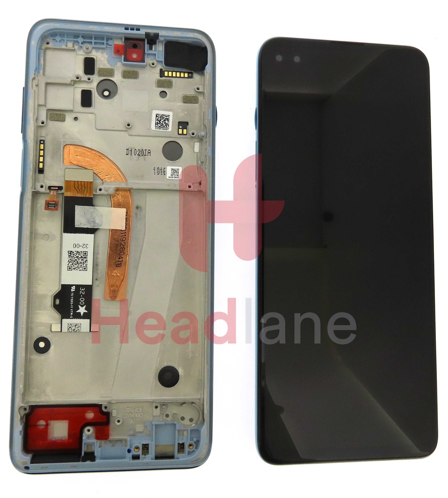 Motorola XT2125 Moto G100 LCD Display / Screen + Touch - White