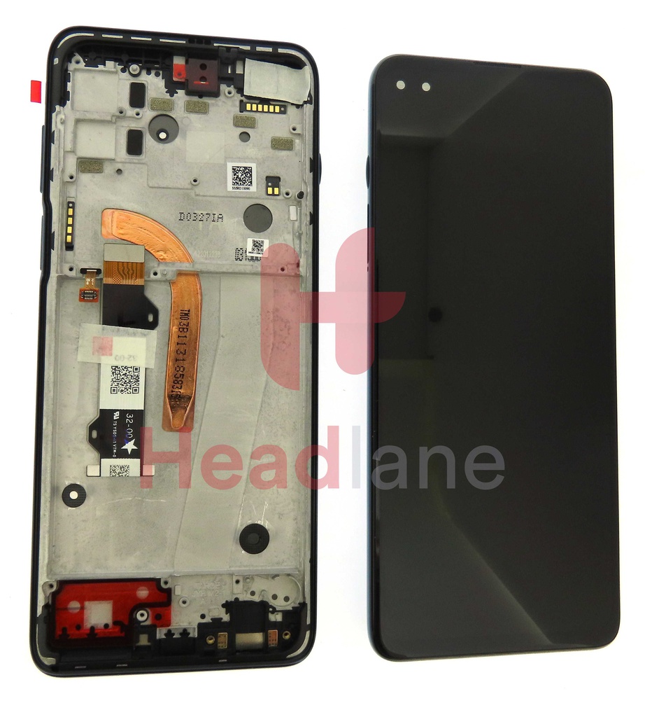 Motorola XT2125 Moto G100 LCD Display / Screen + Touch - Grey