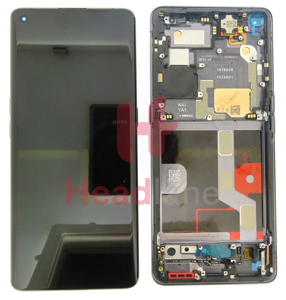 Oppo CPH2025 Find X2 Pro LCD Display / Screen + Touch - Black