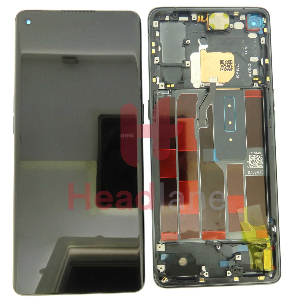 Oppo CPH2089 Reno4 Pro 5G LCD Display / Screen + Touch - Black