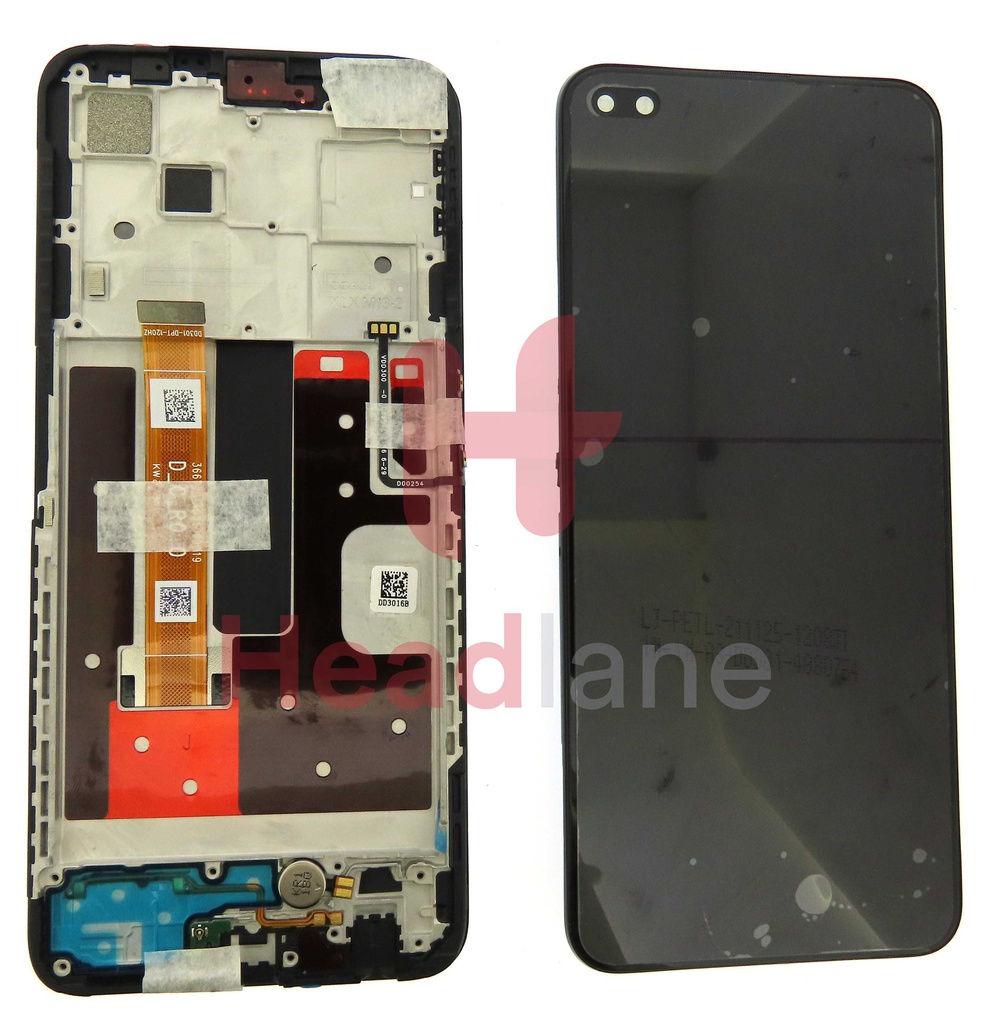 Oppo CPH2065 Reno4 Z 5G LCD Display / Screen + Touch - Black