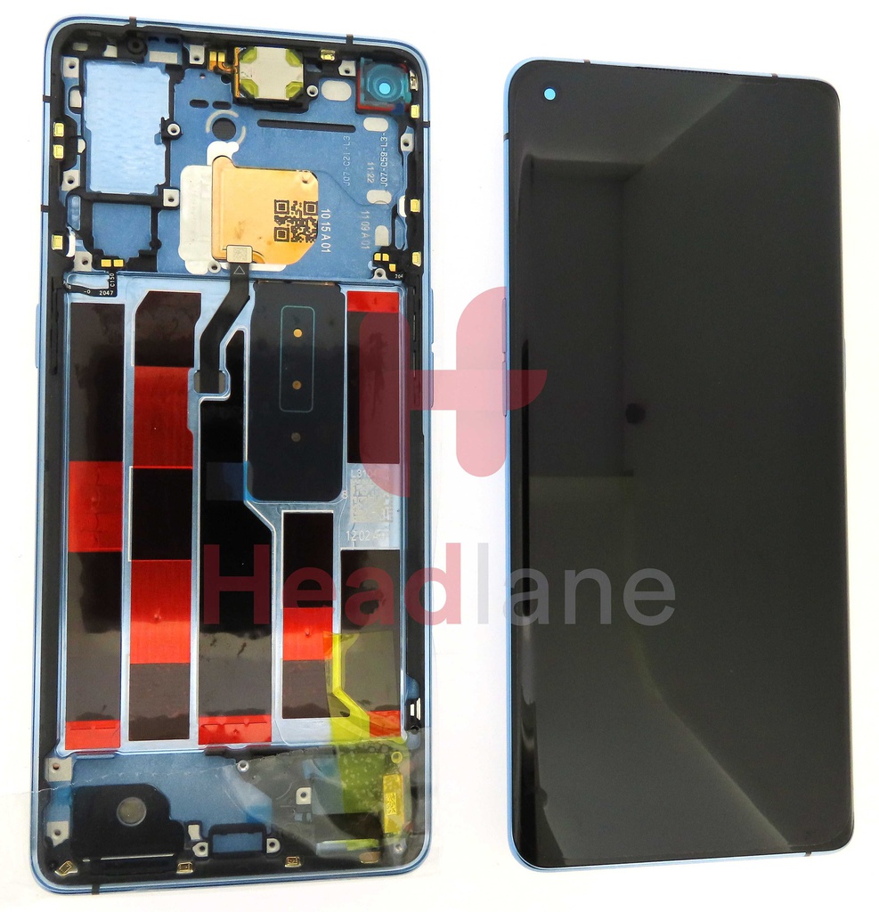 Oppo CPH2089 Reno4 Pro 5G LCD Display / Screen + Touch - Blue