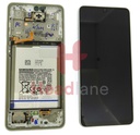 Samsung SM-A336 Galaxy A33 5G LCD Display / Screen + Touch + Battery - White
