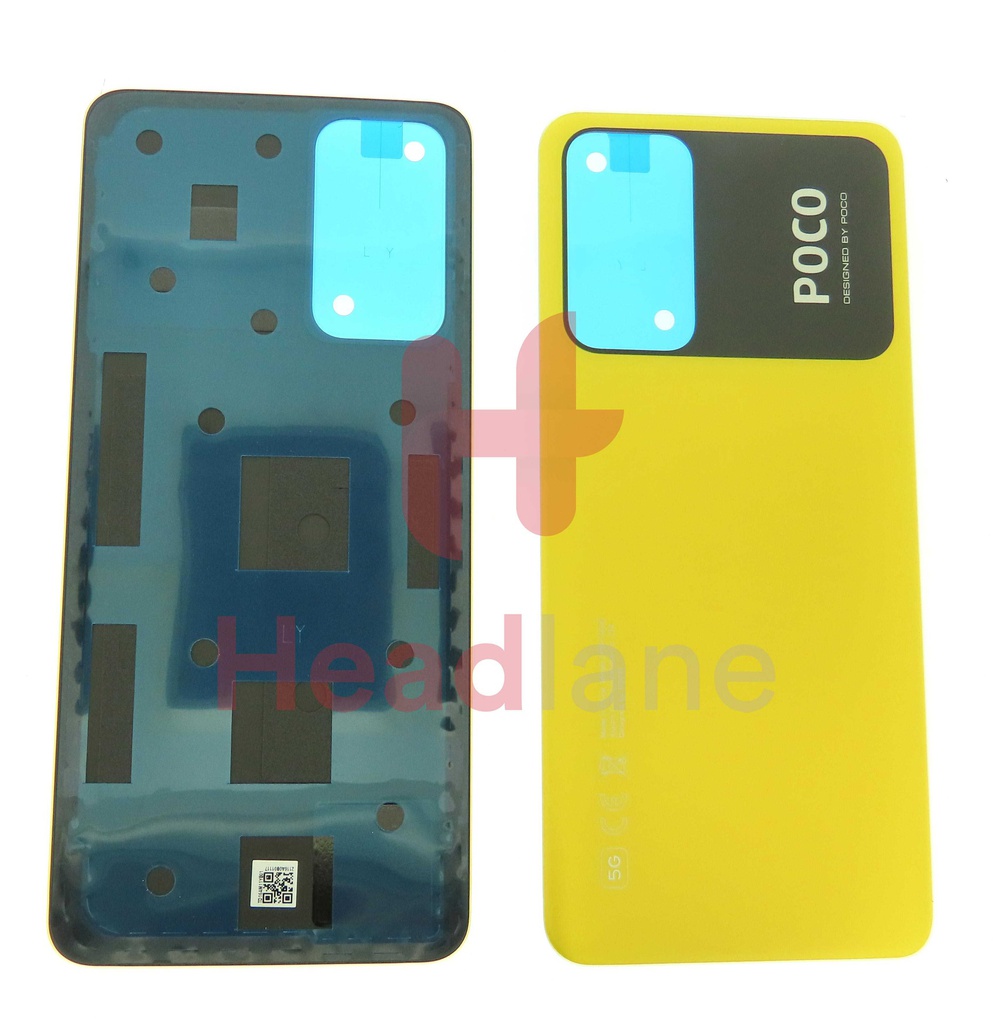 Xiaomi Poco M4 Pro 5G Back / Battery Cover - Yellow