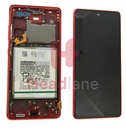 Samsung SM-G781 Galaxy S20 FE 5G LCD Display / Screen + Touch + Battery - Cloud Red