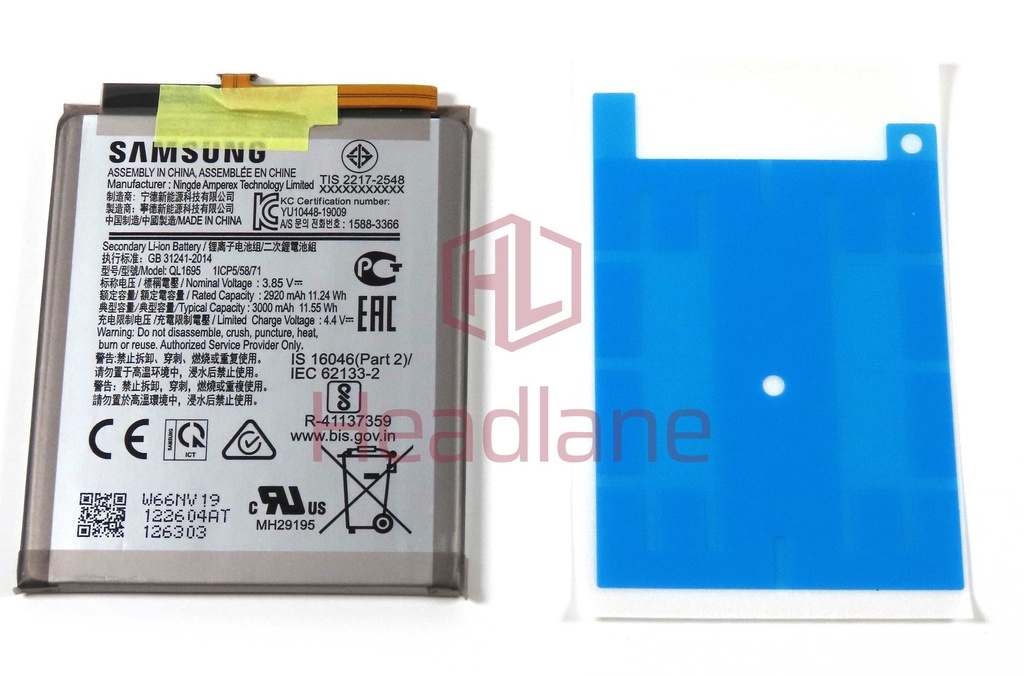 Samsung SM-A015 Galaxy A01 QL1695 3000mAh Internal Battery