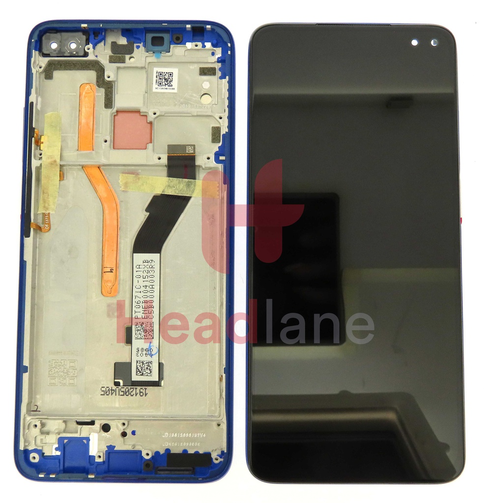 Xiaomi Redmi K30 / Poco X2 LCD Display / Screen + Touch - Blue