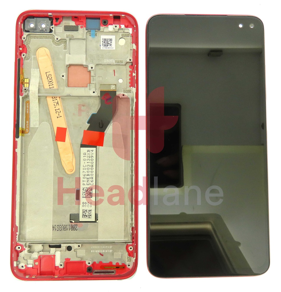 Xiaomi Redmi K30 5G LCD Display / Screen + Touch - Red