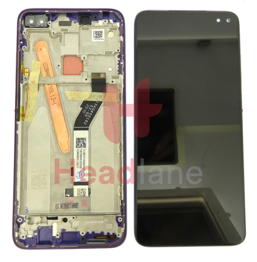 Xiaomi Redmi K30 5G LCD Display / Screen + Touch - Purple