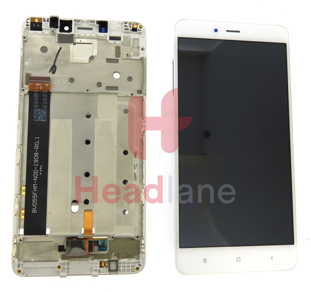 Xiaomi Redmi Note 4 LCD Display / Screen + Touch - White
