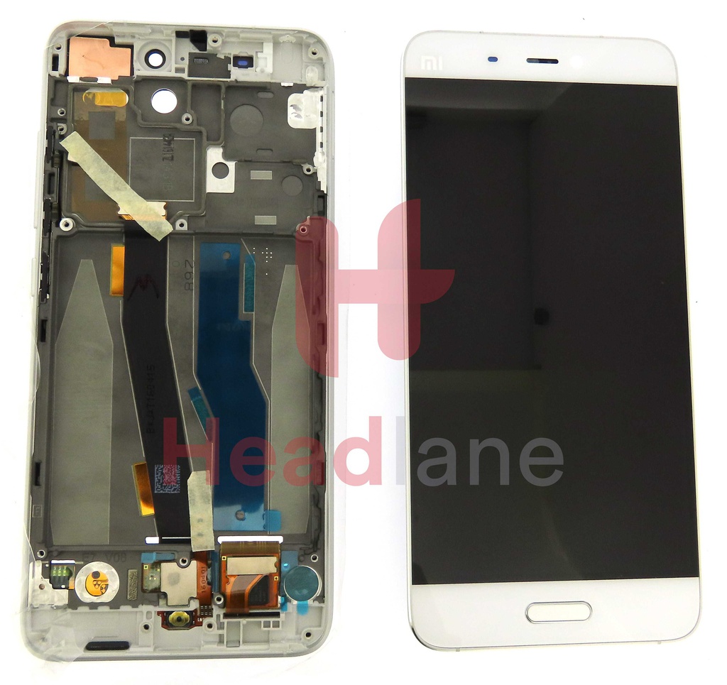 Xiaomi Mi 5 LCD Display / Screen + Touch - White